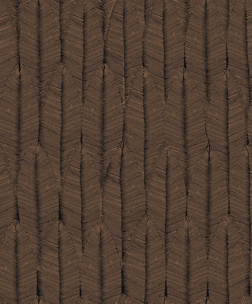 Masureel behang bladeren bruin - 53 cm x 10.05 m - 630873 - vtwonen shop