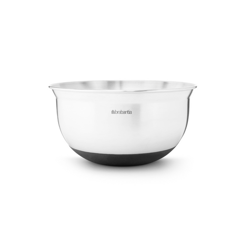 Brabantia Profile Mengkom met antislip bodem, 1,0 liter - Matt Steel