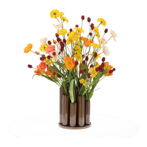 Maxifleur Kunstboeket Jenae Jackson 65 cm in Twisted Tubevaas
