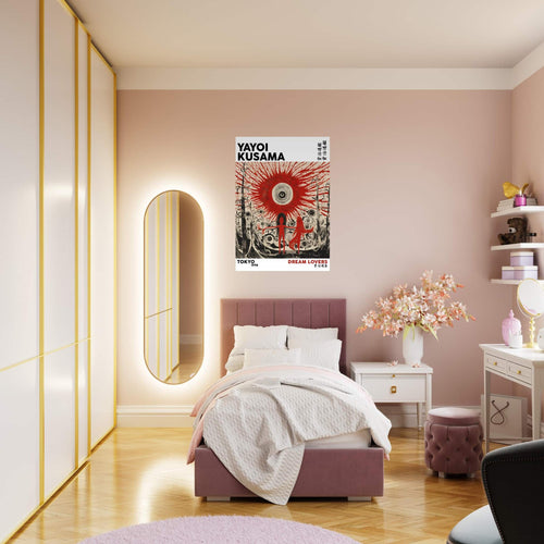 Artfulprints  Yayoi Kusama - Dream lovers   poster 30x40 cm - vtwonen shop