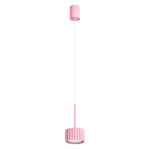 Sollux Lighting Hanglamp AURA 1 roze Gx53 - 10x10x125cm