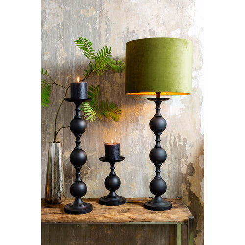 Light & Living lampvoet Lesane - zwart - Ø17cm - vtwonen shop