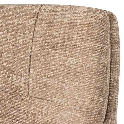 WOOOD eetkamerstoel met armleuning Grant - Melange - Zand - 88x61x63