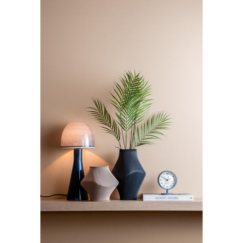 Karlsson wekker Brisk Dome - blauw - 6.5x11x13.8cm