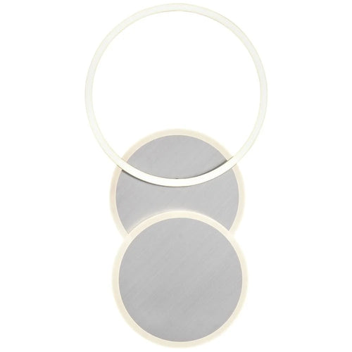 Paul Neuhaus plafondlamp Baikal - 3 lichts - 43  x 8.2   cm - mat chroom