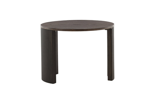 Rebellenclub Salontafel Tondor - Ø60 cm-  Walnoot - vtwonen shop
