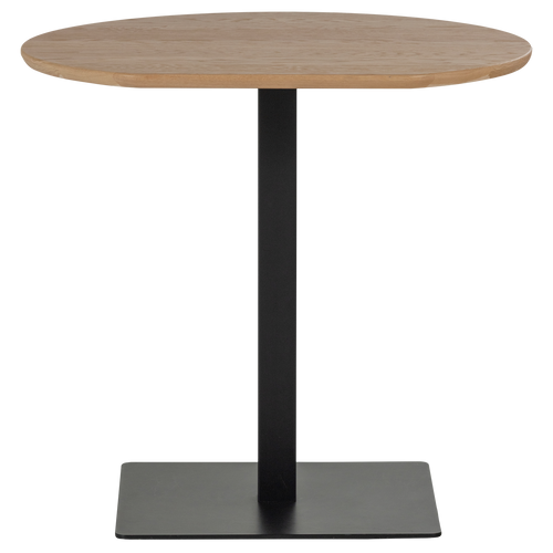 WOOOD bistro tafel eindstuk dl 80x74cm Tablo - Transparant