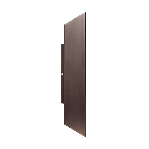 Atmooz wandlamp Punto - geborsteld brons - 7 x 8,5 x H 42 cm - geïntegreerde led