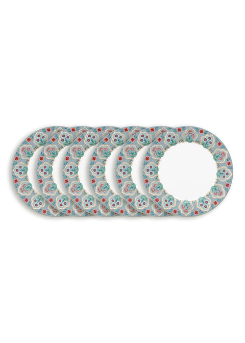 Pip Studio - Flower Festival Borden - Servies set van 6 - 21cm - vtwonen shop