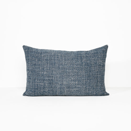 Darcy & Duke sierkussen Ocean Texture - Blauw - 40x60cm