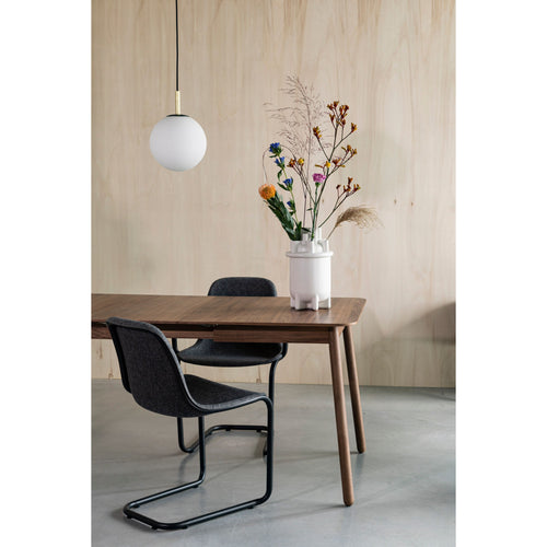 Zuiver Glimps Uitschuifbare Eettafel  120/162x80 cm Hout Walnoot - Bruin - vtwonen shop