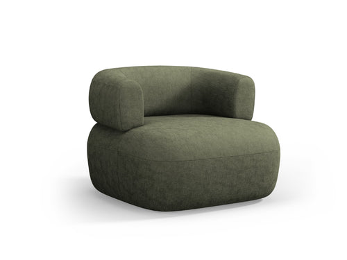 Micadoni Fauteuil Jenny chenille, groente - 88x90x73cm