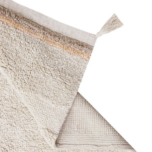 Lorena Canals wasbaar vloerkleed Bloom Naturel