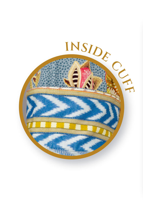 Pip Studio - Nisha Kimono - Dames - Matata - Blauw - M - vtwonen shop