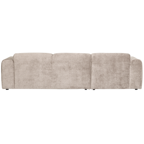 WOOOD chaise longue links Cloud - Chenille - Naturel - 80x280x165 cm - vtwonen shop