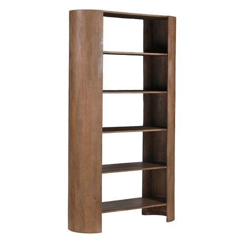 DÉJA Living Wandkast Xandrine - Donkerbruin Hout - 109x38x190cm - vtwonen shop