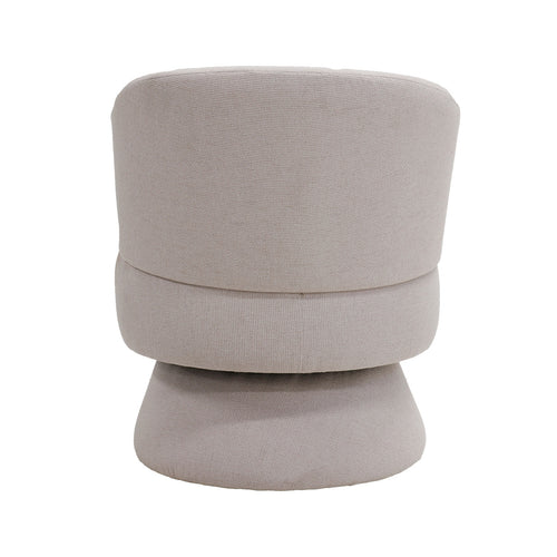 Giga Meubel Fauteuil Moïse - Stof/Metaal - Beige