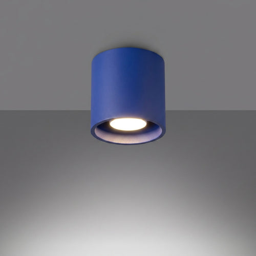 Sollux Lighting Plafondlamp ORBIS 1 ultramarijn - 10x10x10cm