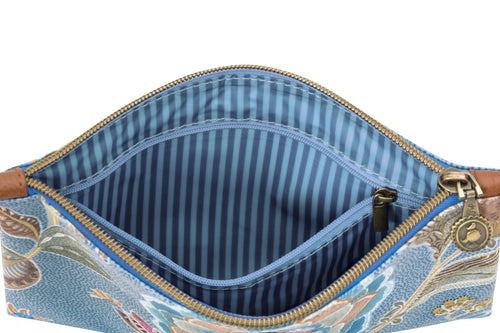 Pip Studio - Charly Make up tasje - Matata - Blauw - 24x1x15.5cm