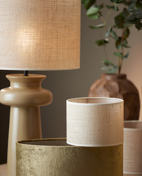 Light & Living lampenkap SENDAI - Ø20x15cm - bruin - vtwonen shop