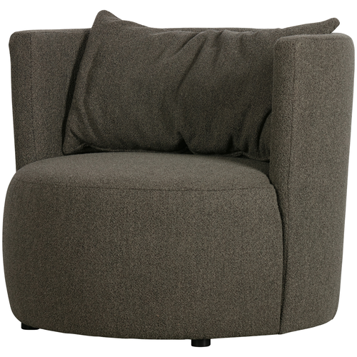 vtwonen fauteuil Explore - Bouclé - Bruin - 81x96x92 - vtwonen shop