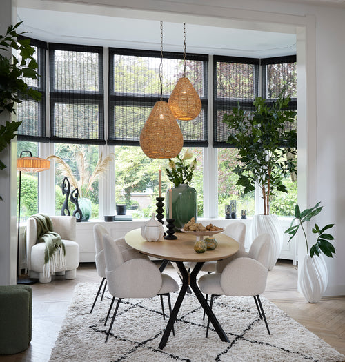 Light & Living hanglamp KABINDA - Ø40x51cm - bruin - vtwonen shop