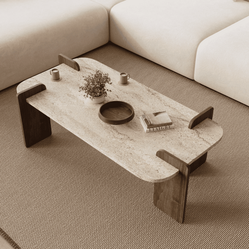 Calicosy - ELIA Salontafel - Naturel - 120x60x35 cm