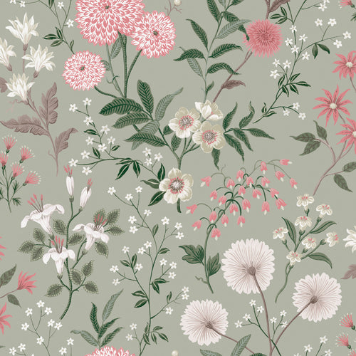 Laura Ashley Vliesbehang - Otterham Garden Pistachio