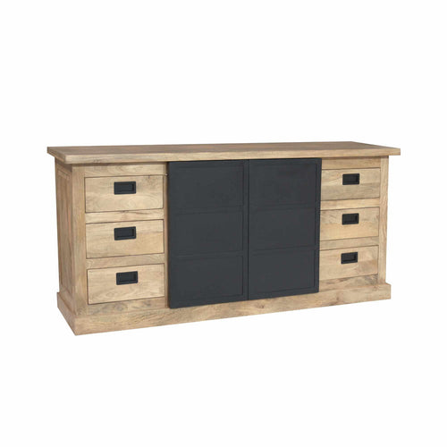 Starfurn Dressoir Noa - Naturel Hout - 200x45x90cm