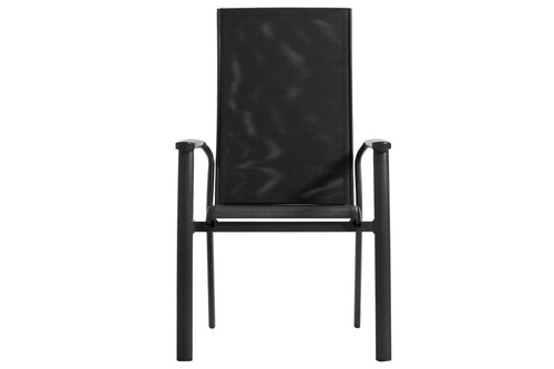 Hartman Tuinstoel Sitges - Antraciet Aluminium - Zithoogte 45cm - vtwonen shop