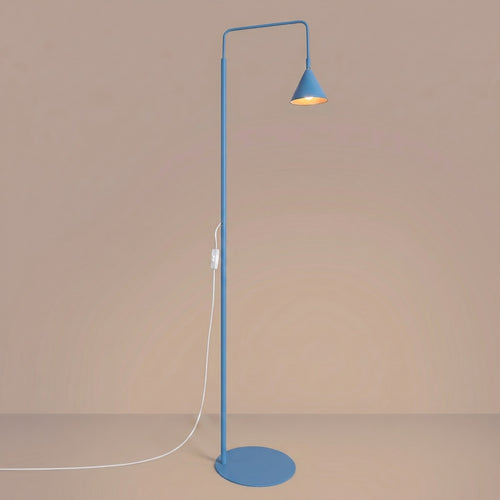 Sollux Lighting Vloerlamp NOX lichtblauw - 30x30x165cm