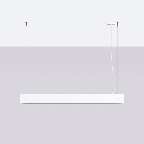Sollux Lighting Hanglamp SPARK wit - 100x8x120cm