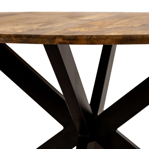 Kick eettafel Jake - 140cm - Bruin