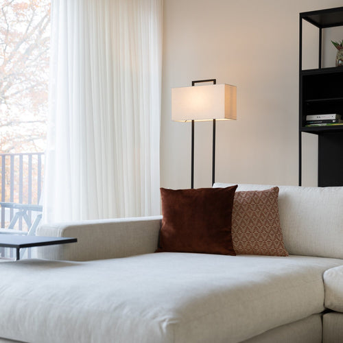 Atmooz vloerlamp Matera - wit - 46 x 20 x H 161 cm - E27