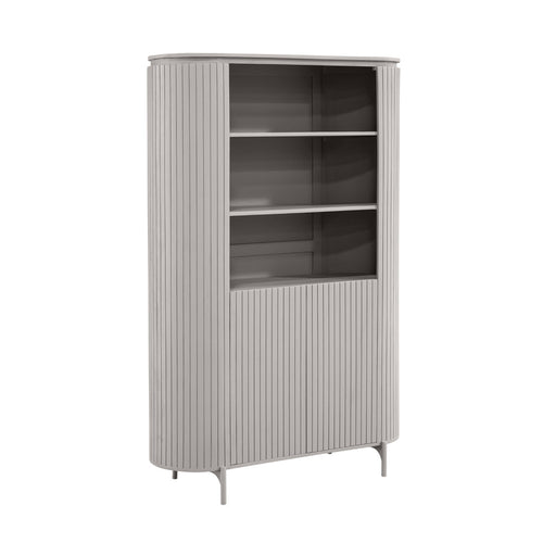 StarFurn Wandkast Solana - Taupe Hout - 115x45x180cm - vtwonen shop
