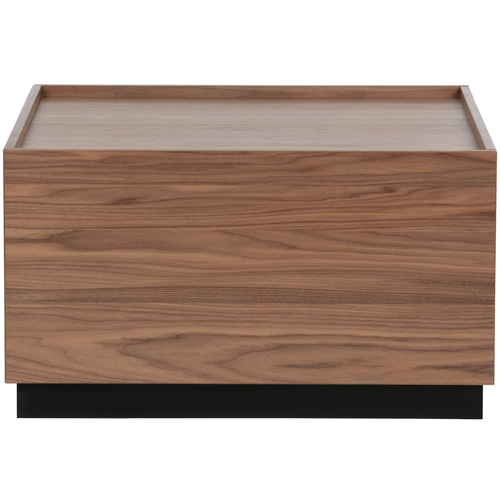 vtwonen bijzettafel Block - Grenen - Walnoot - 44x82x82 - vtwonen shop