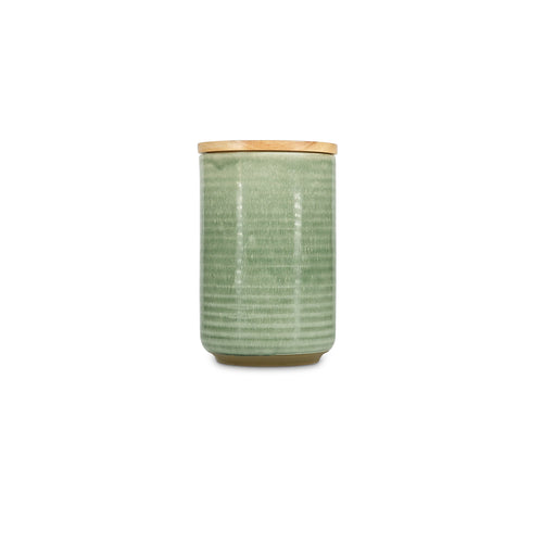 Salt & Pepper - Voorraadpot 12,5xH20cm groen Cameo - vtwonen shop