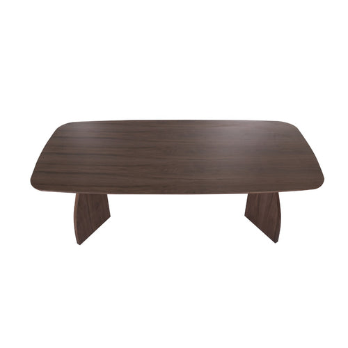 Giga Meubel Eettafel Savanah - Deens Ovaal Walnoot Fineer - 200x100x76cm