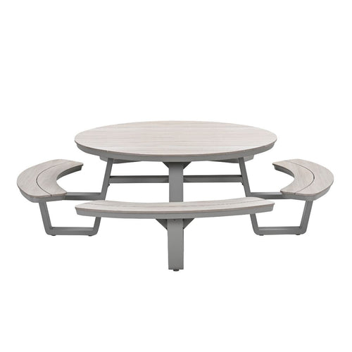 Garden Impressionspicknick set Sarria Ø148 x 75 cm - taupe