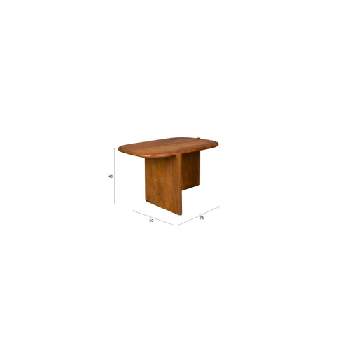 Dutchbone Feller Bijzettafel Hout - Bruin
