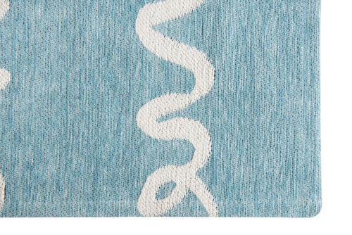 Belavita vloerkleed 8807 108807 - Blauw - 140 x 200 cm