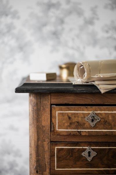 Borastapeter behang bosrijk landschap grijs - 53 cm x 10.05 m - 660387 - vtwonen shop