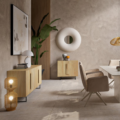 Kare Design Spiegel Sea Jewellery wit Ø110cm