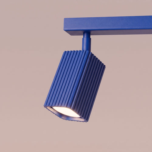 Sollux Lighting Plafondlamp RAYO 2 ultramarijn - 30x6x16,5cm