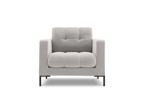 Cosmopolitan Design Fauteuil Bali flueel, geld - 96x87x75cm