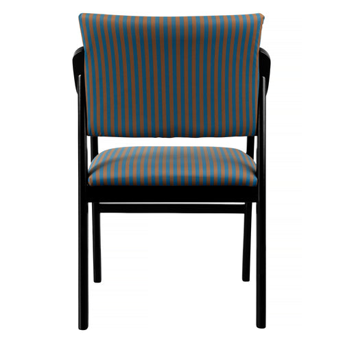 Stoel met armleuningen van beukenhout