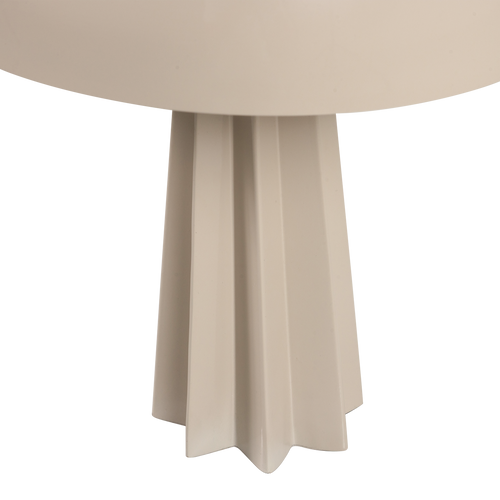 WOOOD tafellamp Virel - Metaal - Hoogglans Lichtgrijs - 29x11x11