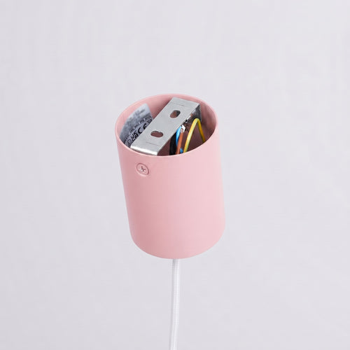 Sollux Lighting Hanglamp NOX 25 roze - 24,5x24,5x140cm