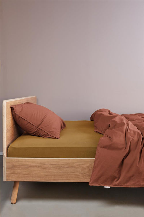 Beddinghouse - Jersey - Hoeslaken - 160x220 cm - Geel - vtwonen shop