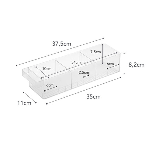 Yamazaki Koelkast Organizer - Tower - Wit - vtwonen shop